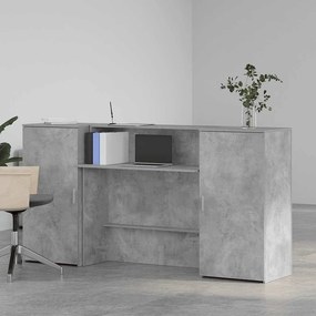 vidaXL Γραφείο υποδοχής 200x50x103,5 εκ. Επεξεργασμένο Ξύλο