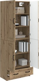 vidaXL Σέτ Ντουλαπιών 2 τμχ. Artisan Δρυς Επεξεργασμένο Ξύλο