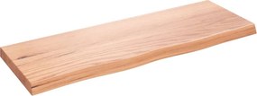 vidaXL Πάγκος Μπάνιου Αν. Καφέ 80x30x(2-4) εκ. Επεξεργ. Μασίφ Ξύλο