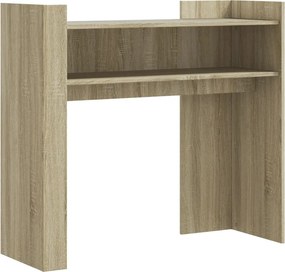 vidaXL Τραπέζι Κονσόλα Sonoma Δρυς 100x35x90 εκ. Επεξεργασμένο Ξύλο