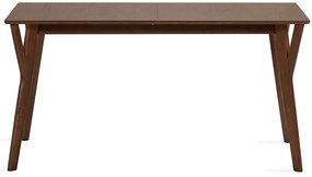 Τραπέζι Springfield 240, Καφέ, 75x90x150cm, Επιμήκυνση, Ινοσανίδες μέσης πυκνότητας, Ξύλο, Ξύλο: Καουτσούκ | Epipla1.gr