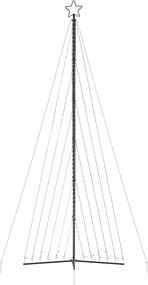 vidaXL Χριστουγεννιάτικο δέντρο LED 789 LED πολύχρωμα 476 εκ.