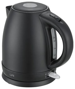 Life Pearl Βραστήρας 1.7lt 2200W, Μαύρος (221-0328)