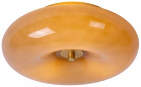 Φωτιστικό Οροφής Lucide 10125-30-41 SENTINO Τοπέ (Taupe)|Χρυσό Χρώμα (Gold Coloured)
