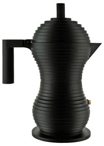 Καφετιέρα Espresso Pulcina MDL02/6 BB 300ml/6cups Black Alessi Stainless Steel