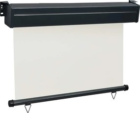 vidaXL Σκίαστρο Βεράντας Πλαϊνό Κρεμ 105 x 250 εκ.