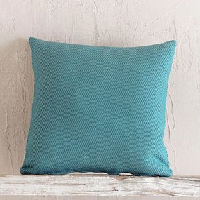 Μαξιλαροθήκη Διακοσμητική Utopia Petrol Ρυθμός 40Χ40 Cotton-Polyester