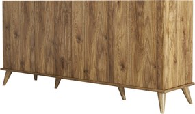 Κονσόλα Καρυδί DALE 180x45x80.8