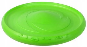 Frisbee Σκύλου Flyber 62175, 22 cm, Μοναδικό σχήμα, Αβλαβές για τα δόντια του σκυλιού, Πράσινο