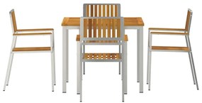 vidaXL Σετ Εξωτερικής Τραπέζης 5 pcs