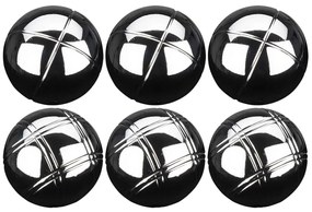 Get & Go Σετ Jeu De Boules V με 6 Μπάλες Ασημί 52JU-CHR-Uni
