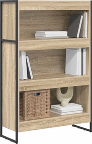 vidaXL Βιβλιοθήκη 80 x 30 x 121 εκ Επεξεργασμένο Ξύλο Σονόμα