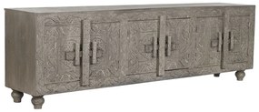 Τηλεόραση Home ESPRIT Ανοιχτό καφέ 200 x 40 x 61 cm