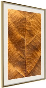 Αφίσα - Golden Veins - 40x60 - Χρυσό - Με πασπαρτού