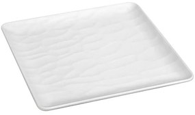 Πιάτο Ρηχό Wavy MLW349K36-6 26x26x1,2cm White Espiel Μελαμίνη