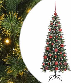 vidaXL Τεχνητό Χριστουγεννιάτικο Δέντρο με 150 LED Πράσινο 150 cm