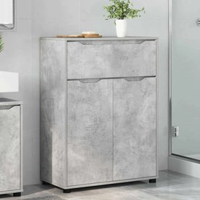 vidaXL Ντουλάπι Μπάνιου Σκυρόδεμα Γκρι 72,5 x 36,5 x 100 εκ
