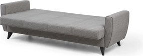 3-Seat Sofa-Bed Zaden - Light Grey Light Grey