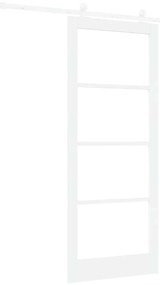 vidaXL Συρόμενη Πόρτα ORKDAL Λευκό 86 x 211 cm Ξύλο και μέταλλο