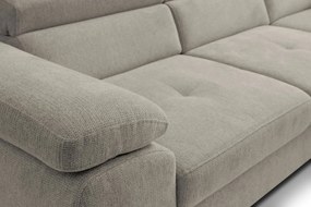 Γωνιακός Καναπές Fairo-Δεξιά-Μπεζ