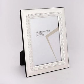 Κορνίζα Μεταλλική Επάργυρη 756-10021 13x18cm Silver Estheti Home Metal