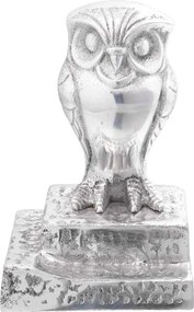 vidaXL Βιβλιοστάτες 2 pcs Ασημί 12 x 9 x 19 εκ. Αλουμίνιο