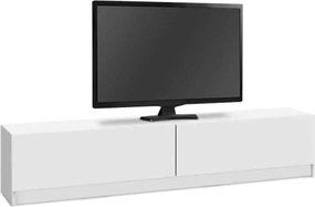 Έπιπλο τηλεόρασης Ahenk λευκό 160x31x32εκ