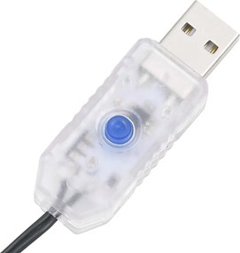 vidaXL Φωτάκια με 400 LED Θερμό Λευκό από PVC