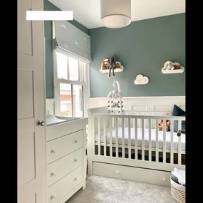 Κρεβάτι παιδικό Mamas&amp;Papas MIA White (με αποθ. χώρο) - CDMD02W00