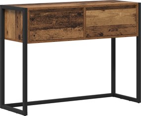 vidaXL End Table Παλιό Ξύλο 100 x 36 x 75 εκ. Επεξεργασμένο ξύλο
