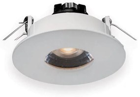Σποτ Χωνευτό S060 White Round Aluminium
