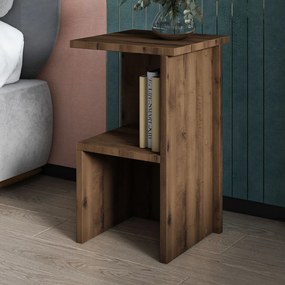 Κομοδίνο Αντίκα Καρυδί OLODAR 29.6x29.6x50