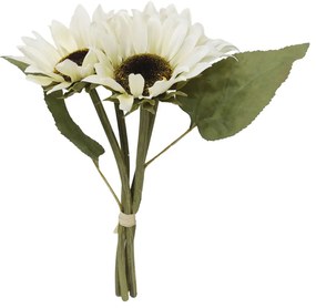 SUNFLOWER ΤΕΧΝΗΤΟ ΜΠΟΥΚΕΤΟ ΜΠΕΖ ΠΡΑΣΙΝΟ H31cm - 030768