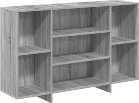 vidaXL Ντουλάπι Γκρι Sonoma 120x30x75 εκ. από Επεξεργ. Ξύλο