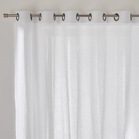 Λινή κουρτίνα μεγάλης διάστασης με κρίκους, ONEGA