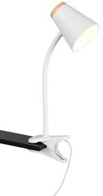 Clip Φωτιστικό Reality Lighting -RL PONGO R25831101 Λευκό (White) 3000K