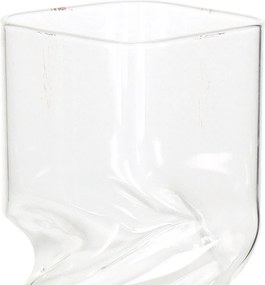 Βάζο ArteLibre Διάφανο Γυαλί 9.5x9.5x25cm