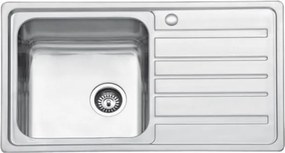 Karag BL802 Satine 86x50 - Ανοξειδωτος Νεροχυτης