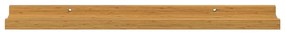 vidaXL Ράφι Τοίχου με ράφι 2 pcs Μπεζ 60 x 9 x 3 cm Επεξεργασμένο ξύλο