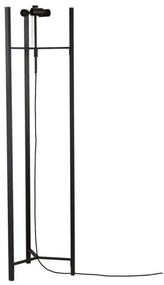 Σώμα Επιδαπέδιου Φωτιστικού Ε27 40W Φ45 Fischer Honsel-70790-Μαύρο 70790