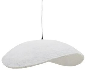 Inart Φωτιστικό Οροφής Lampi Press Papier - Mέταλλο 71x53x123εκ Λευκό 317-000004