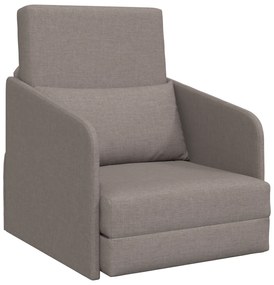 vidaXL Σαλονιού Καναπές Κρεβάτι 2-σε-1 Ταπάζ 65x80x83 εκ. Υφασμάτινος