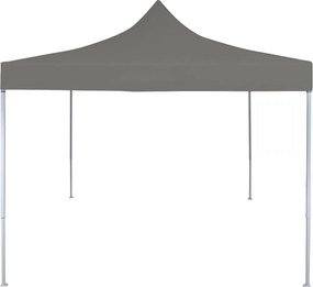 vidaXL Τέντα Εκδηλώσεων Πτυσσόμενη Pop-Up Ανθρακί 3 x 3 μ.