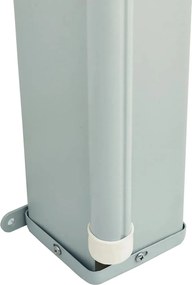 vidaXL Σκίαστρο Βεράντας Πλαϊνό Συρόμενο Κρεμ 180 x 600 εκ.