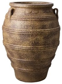 Γλάστρα Πέτρινη 71xΦ54cm Goliat Affari Of Sweden-083-684-70-Καφέ 083-684-70