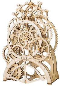 PENDULUM CLOCK LK501 3D Ξύλινο Μηχανικό Puzzle ROBOTIME