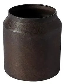 Διακοσμητικό Δοχείο Jar Sai 23 Rust Μέταλλο Καφέ Ø21xH23 cm MUUBS