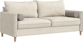vidaXL Μαξιλάρια Στήριγμα 2 pcs Taupe Ø 15 x 40 εκ ύφασμα