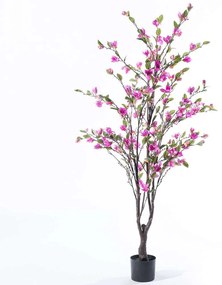 Τεχνητό Δέντρο Μανόλια Grandiflora 6501-6 70x80x170cm Pink Supergreens Polyethylene,Fabric
