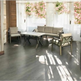 Σετ Κήπου Μπεζ GRENUR 200x58x78